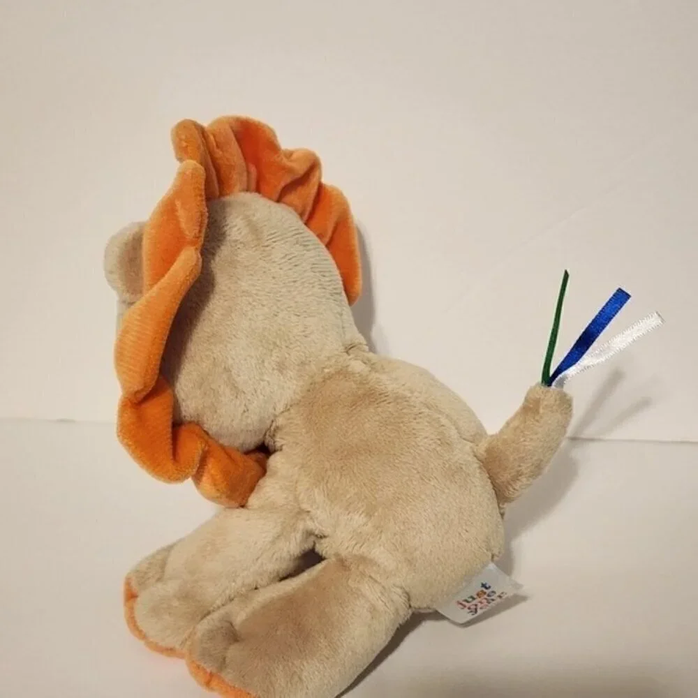 Just one year by Carter's  plush lion toy Orange mane
